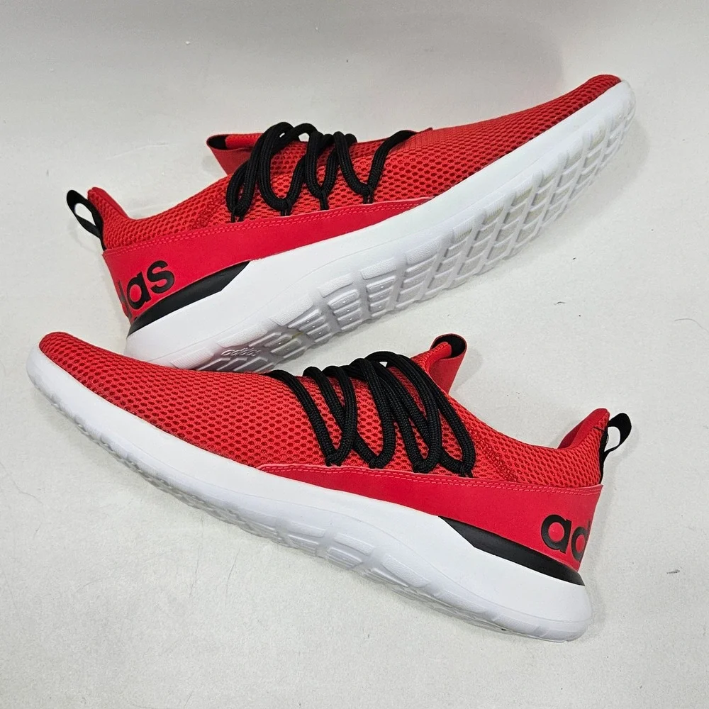 Adidas Lite Racer Adapt 3.0 Mens 11.5 Red Black Slip On Running Shoes FX8809